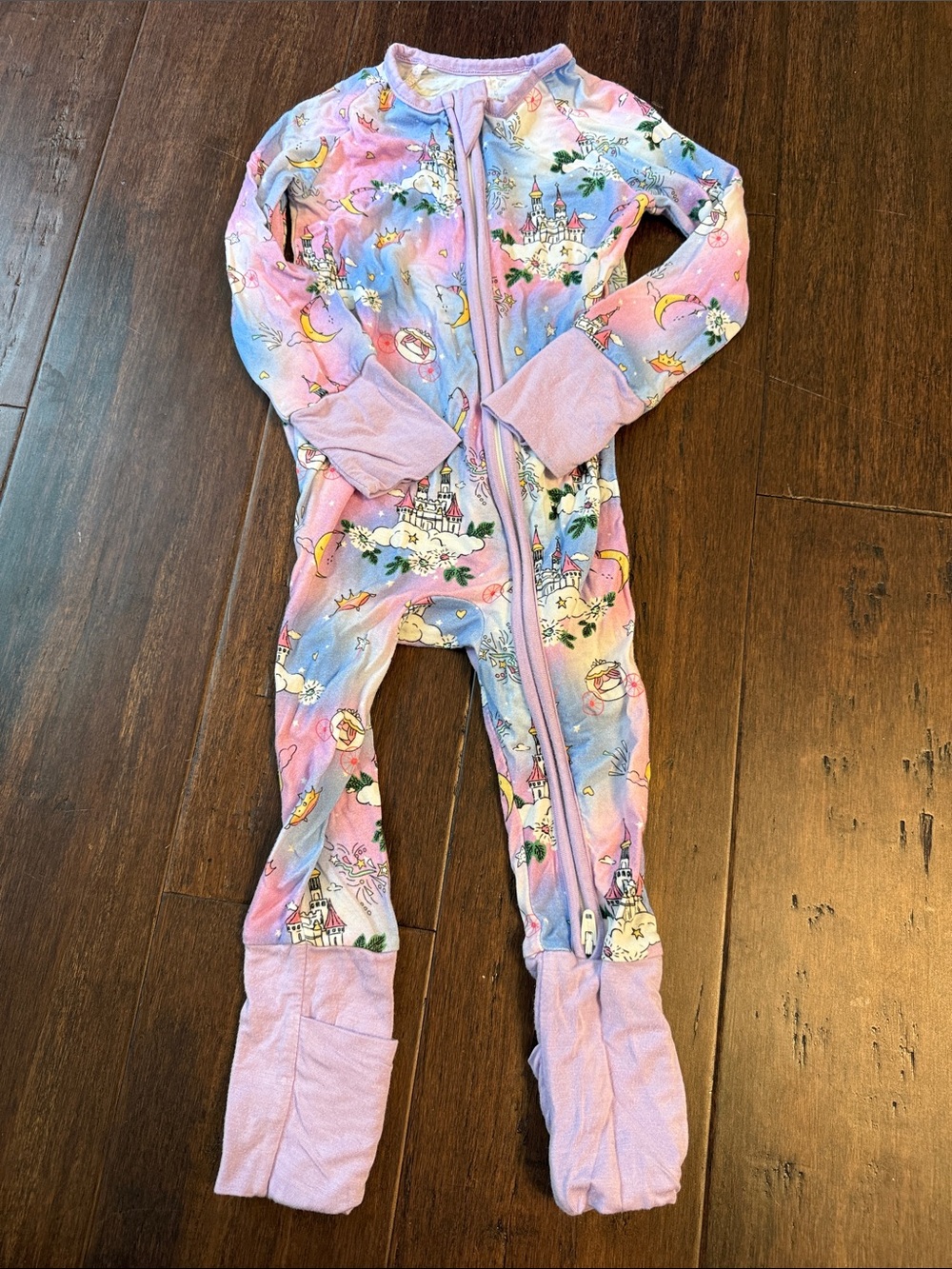 Castle One-Piece Bamboo Pajamas